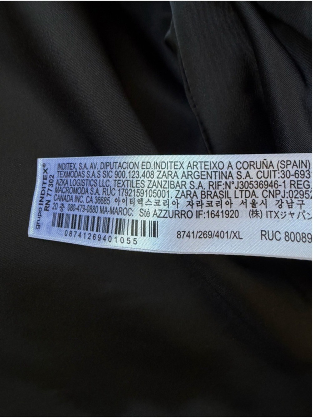 Zara Bloggers DOUBLE BREASTED TEXTURED WEAVE JACKET Size XL - Picture 9 of 12
